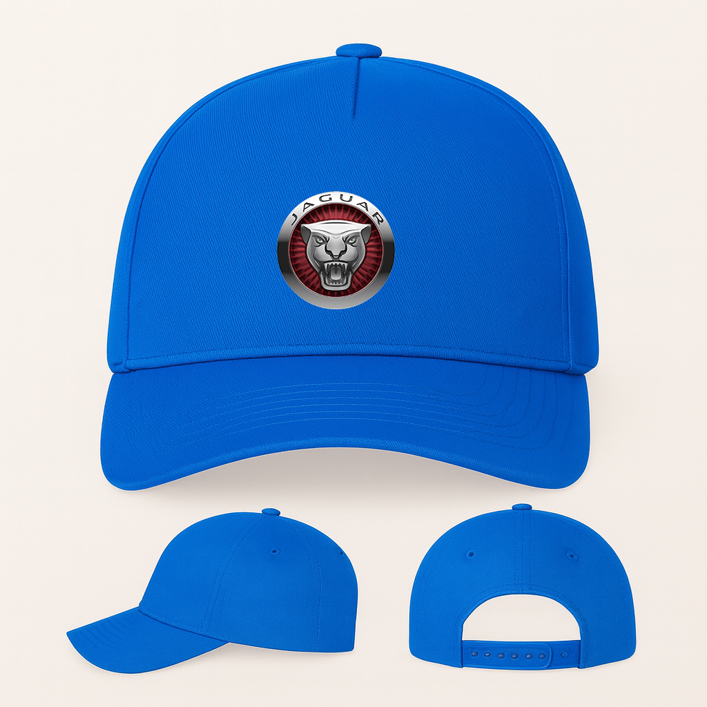 Jaguar Motorsports Supercars Five Panel Twill Snapback Cap